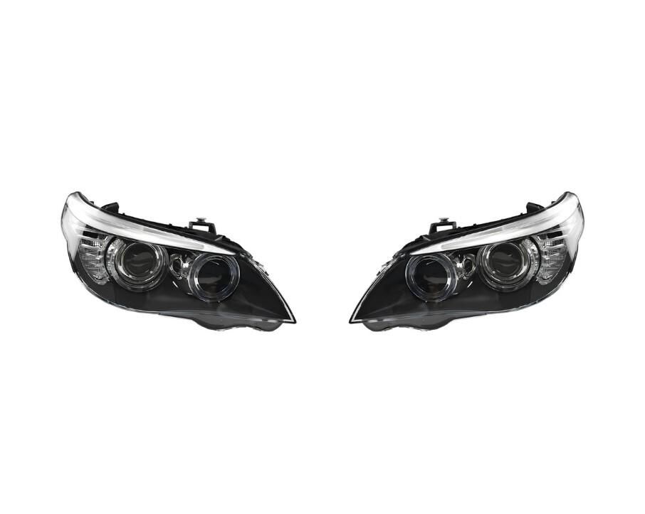 Komple Far E60 LCI Takım Sağ-Sol Bi-Xenon 2007-2009 63127177751-752