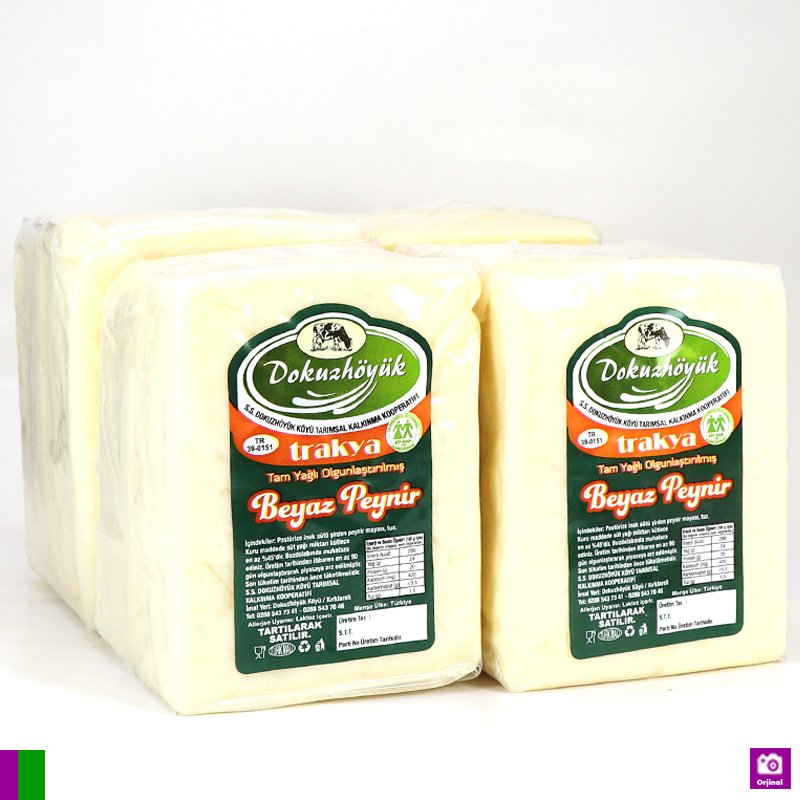 Tam Yağlı İnek Peyniri 3Kg