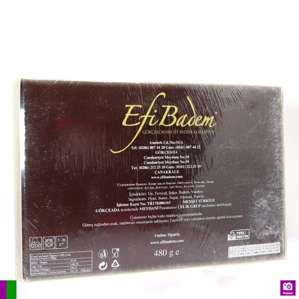 Efibadem Kurabiyesi 480GR