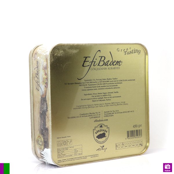 Efibadem Kurabiyesi 450GR