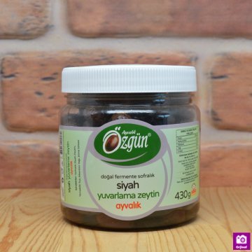 Siyah Yuvarlama Zeytin 430Gr