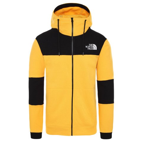 The North Face Erkek Himalayan Full Zip Polar Sarı Siyah