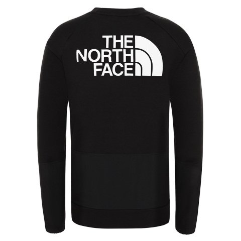 The North Face Erkek Graphic Ls Crew Polar Siyah