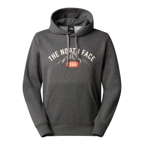 ERKEK VARSITY GRAPHIC RELAXED HOODED SWEATSH