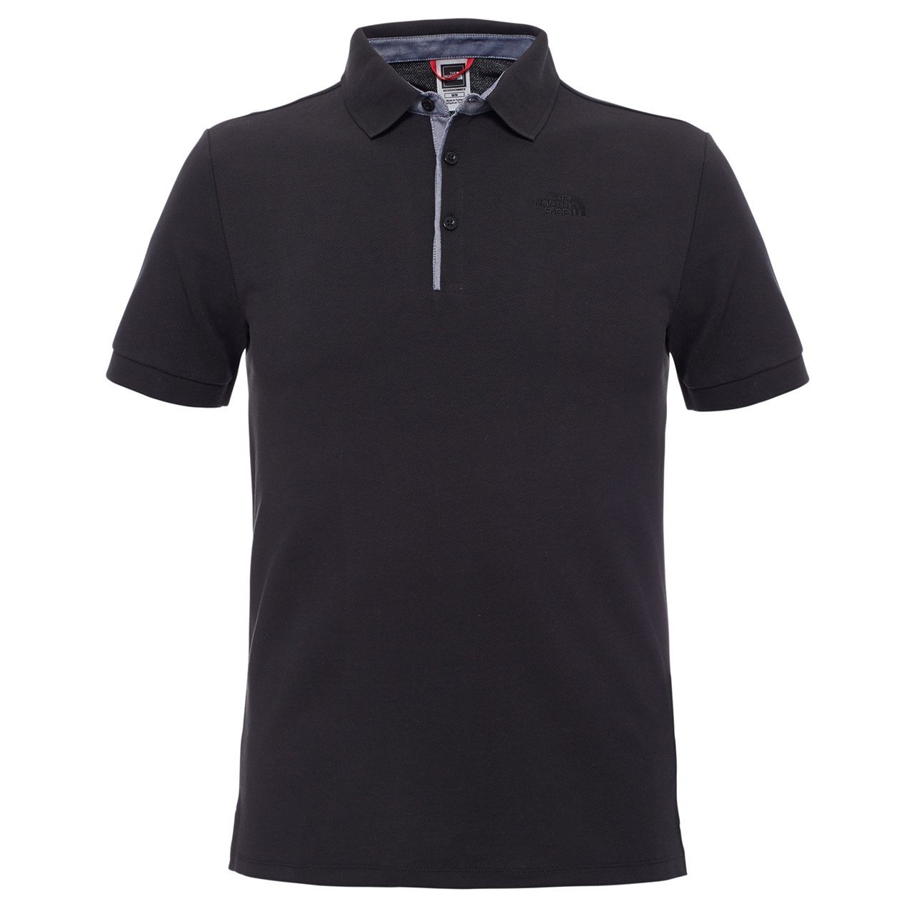 The North Face Erkek Premium Polo Piquet Ti ort Siyah