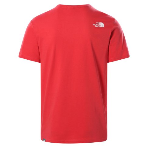 The North Face Erkek S/S Rust 2 Tee Tişört Kırmızı