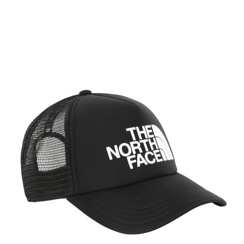 The North Face Logo Trucker Şapka Siyah