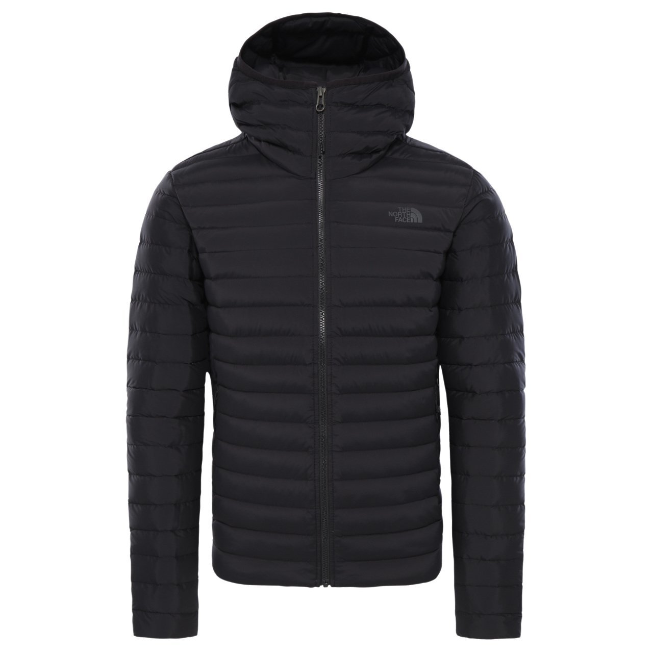 The North Face Erkek Stretch Down Hoodie Kapüşonlu Kaz Tüyü Mont Siyah