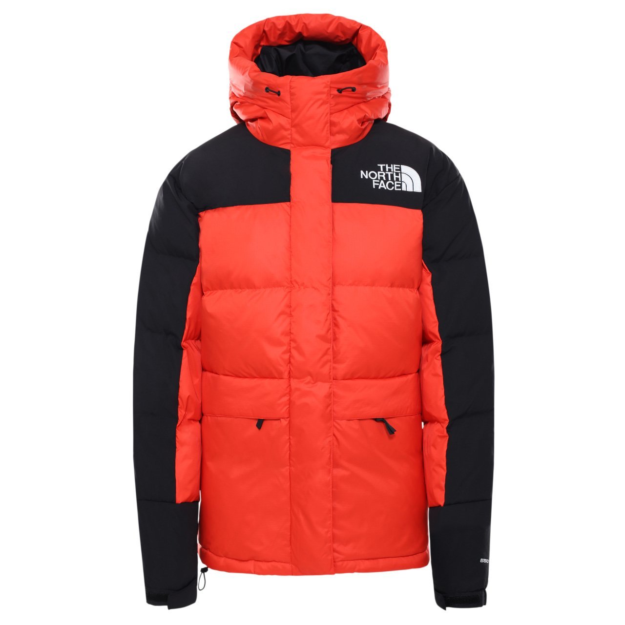 The North Face Kadın Himalayan Down Kaz Tüyü Dolgulu Parka Kırmızı Siyah