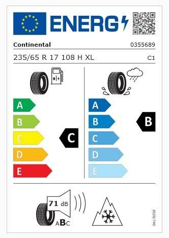 235/65R17 108H XL TS870P FR CONTİNENTAL