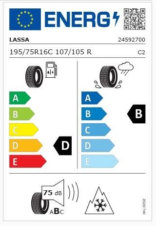 195/75R16 C 107/105R 8PR WİNTUS 2 LASSA