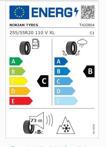 255/55R20 110V XL SNOWPROOF 2 SUV NOKİAN