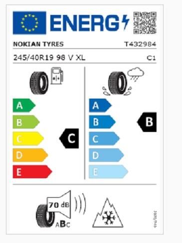 245/40R19 98V XL SNOWPROOF 1 NOKİAN