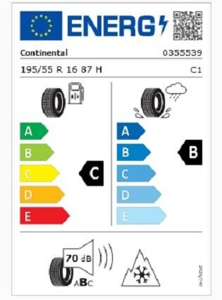 195/55R16 87H WINTER CONTACT TS 870 CONTİNENTAL