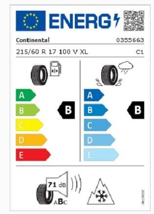215/60R17 100V XL FR TS870P CONTİNENTAL