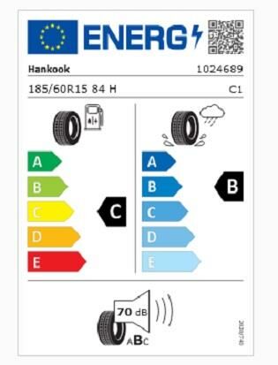 185/60R15 84H KINERGY ECO 2 K435 HANKOOK