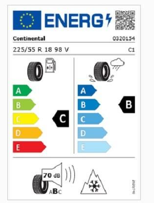 225/55R18 98V ASC2 CONTİNENTAL