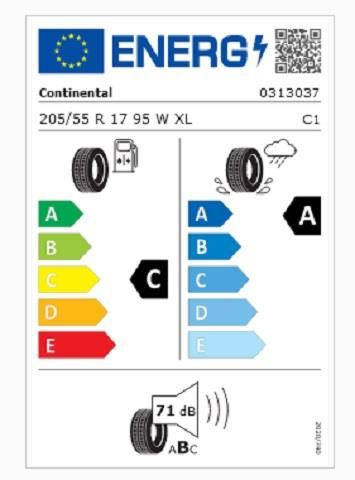 205/55R17 95W XL FR PC7 CONTİNENTAL