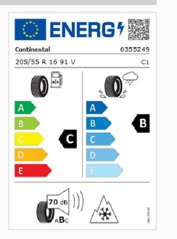 205/55R16 91V ASC 2 CONTİNENTAL