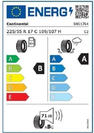 225/55R17 C 109/107H VC ULTRA CONTİNENTAL
