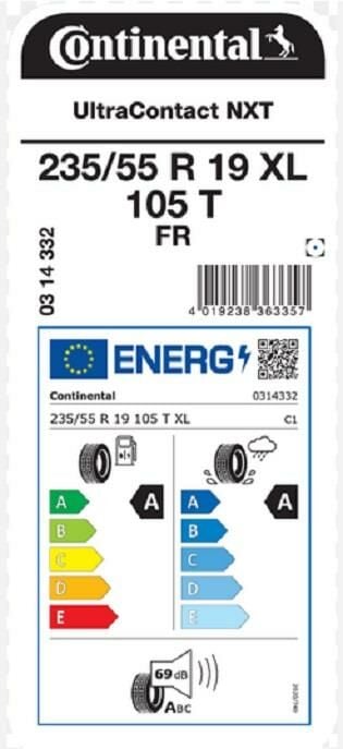 235/55R19 105T XL FR UC NXT CRM CONTİNENTAL
