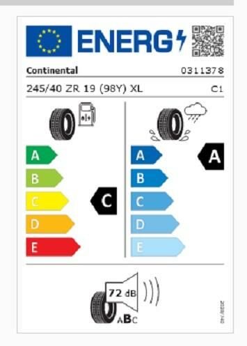245/40R19 98Y XL FR SC7 CONTİNENTAL