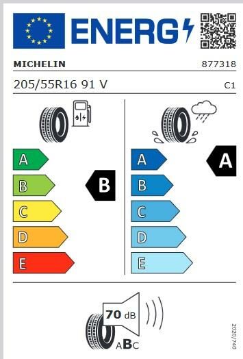 205/55R16 91V PRIMACY 5 MICHELIN