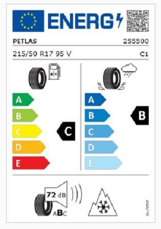 215/50R17 TL 95V REINF. SNOWMASTER 2 SPORT PETLAS