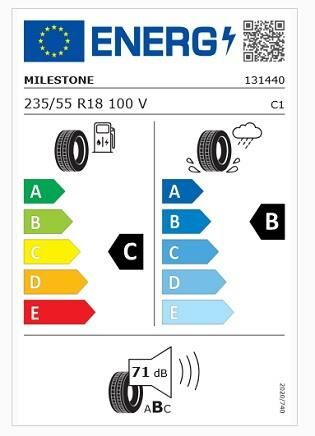 235/55R18 TL 100V SUVMILE H/T MILESTONE