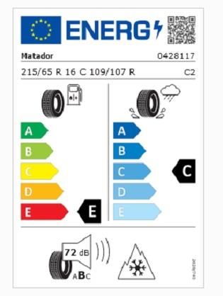 215/65R16 C 109/107R NORV MATADOR