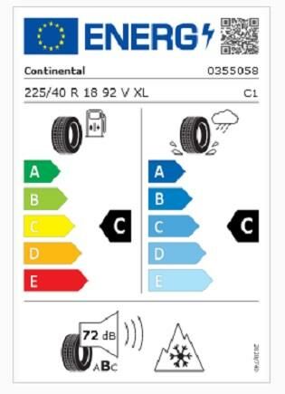 225/40R18 92V XL TS860S SSR* CONTİNENTAL
