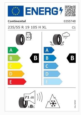 235/55R19 105H XL FR TS870P CONTİNENTAL