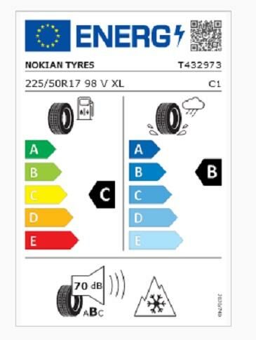 225/50R17 98V XL SNOWPROOF 1 NOKİAN