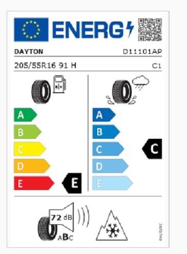 205/55R16 91H DW510 DAYTON