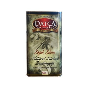 Datça Soğuk Sıkım Zeytinyağı 5 Lt (Teneke)