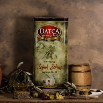 Datça Soğuk Sıkım Zeytinyağı  (2 ADET)SET 5 Lt