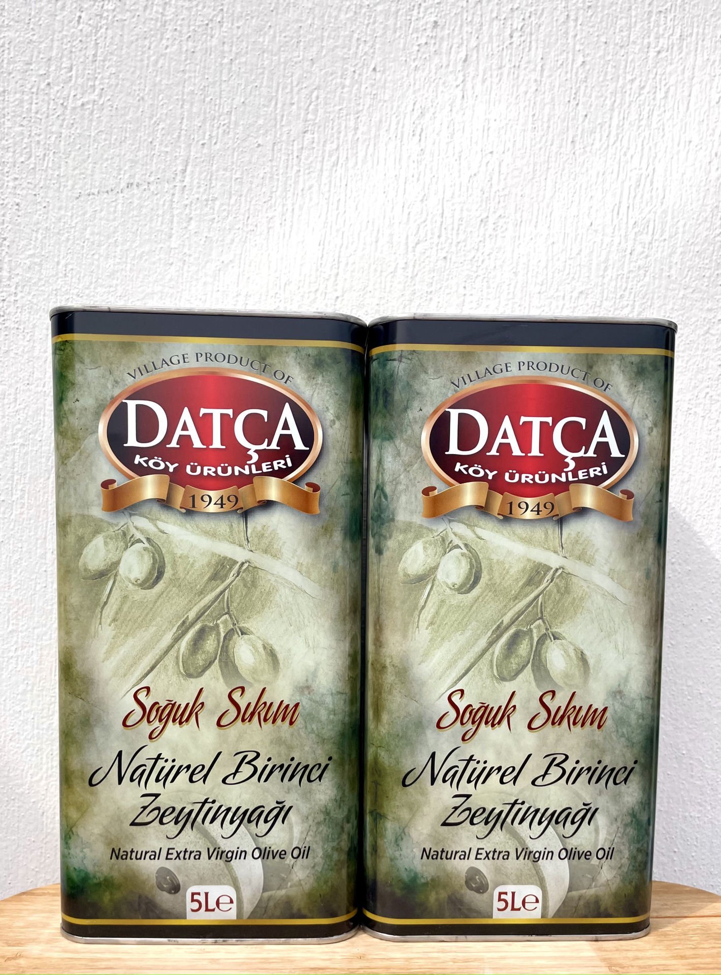 Datça Soğuk Sıkım Zeytinyağı  (2 ADET)SET 5 Lt