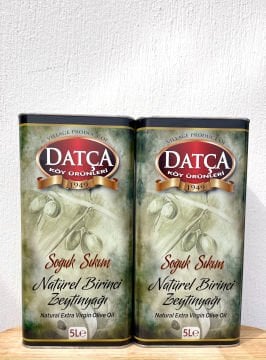 Datça Soğuk Sıkım Zeytinyağı  (2 ADET)SET 5 Lt