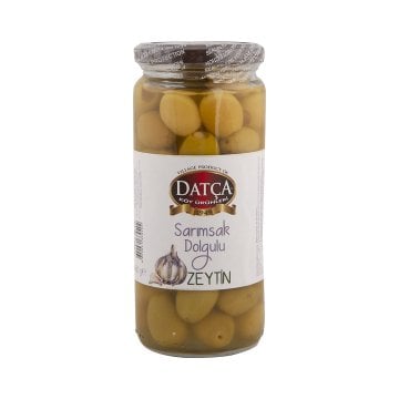 Datça Sarımsak Dolgulu Zeytin 480 Gr