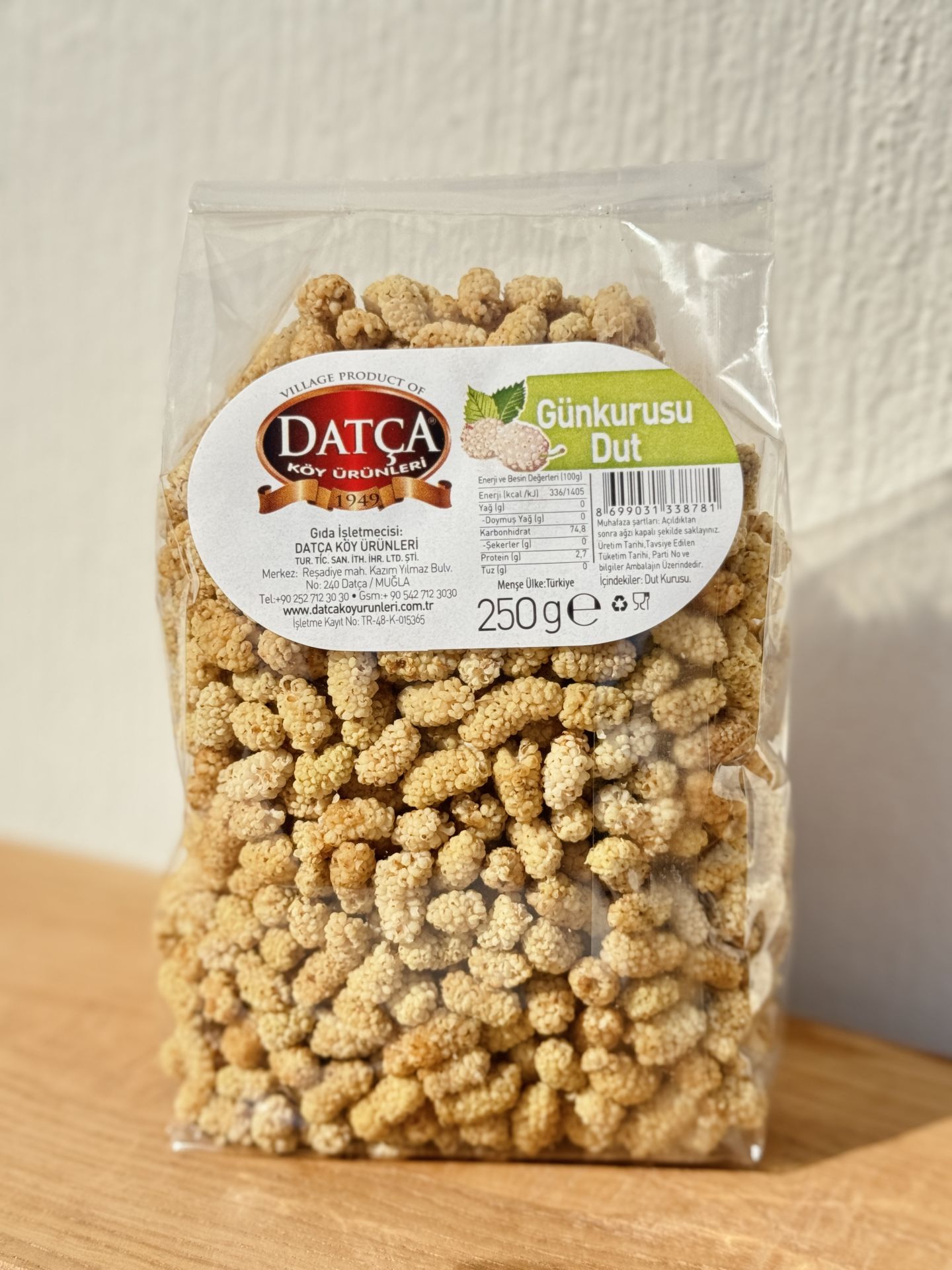 Datça Dut Kurusu 250 Gr