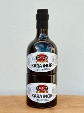 Datça Kara İncir Sirkesi Kule Şişe 250 Ml Üst