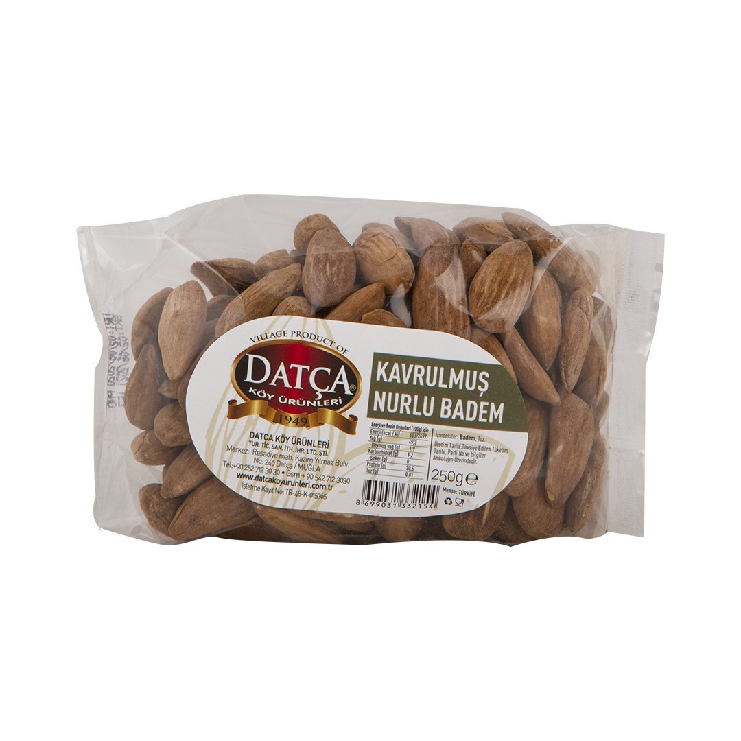 Kavrulmuş Nurlu Badem 250 GR