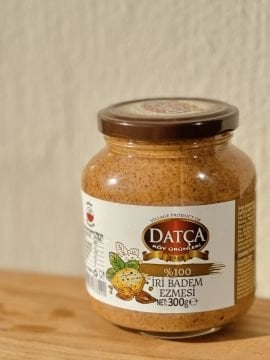 %100 Şekersiz İri Badem Ezmesi 300 Gr