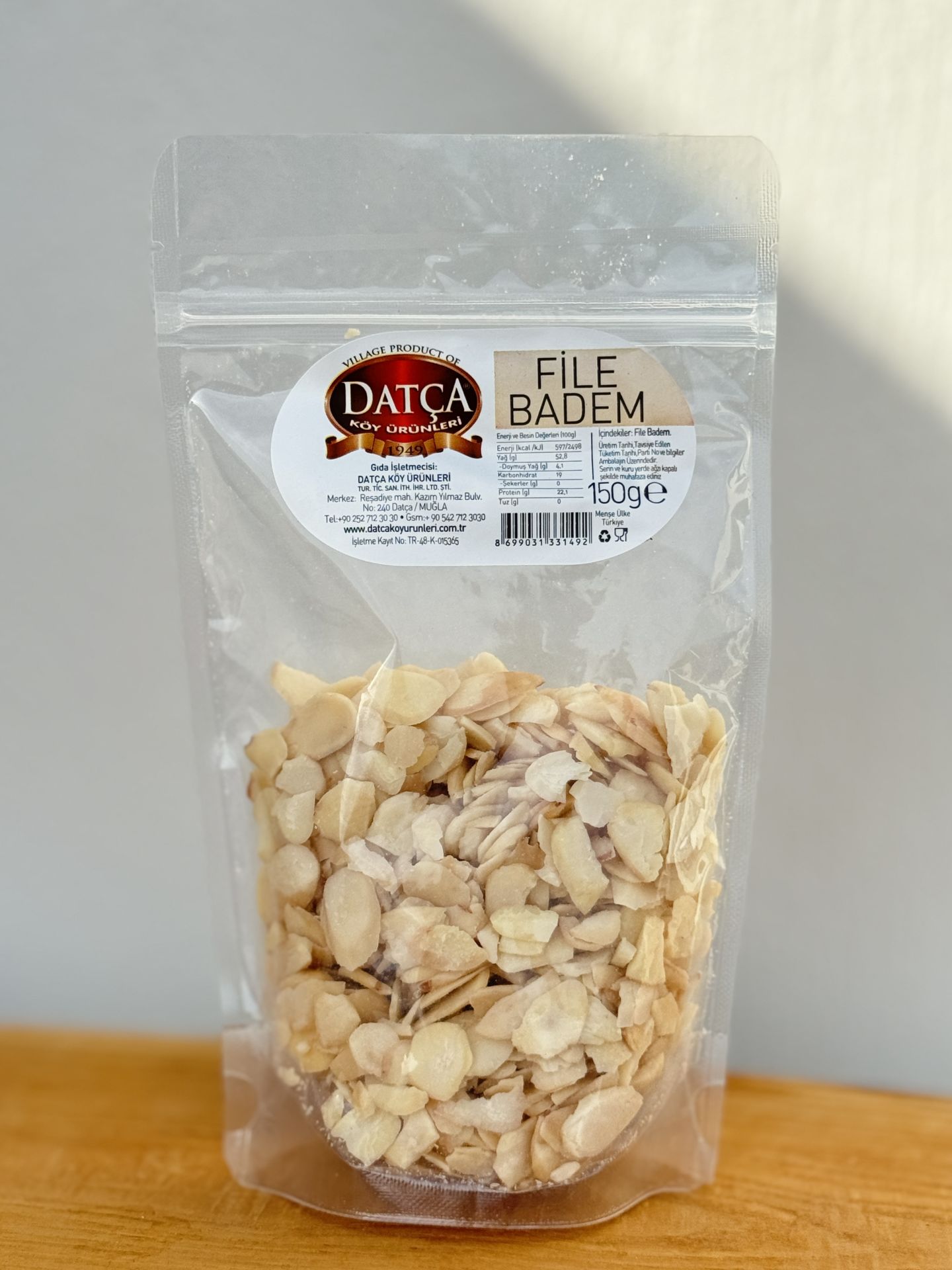 File Badem 150 Gr