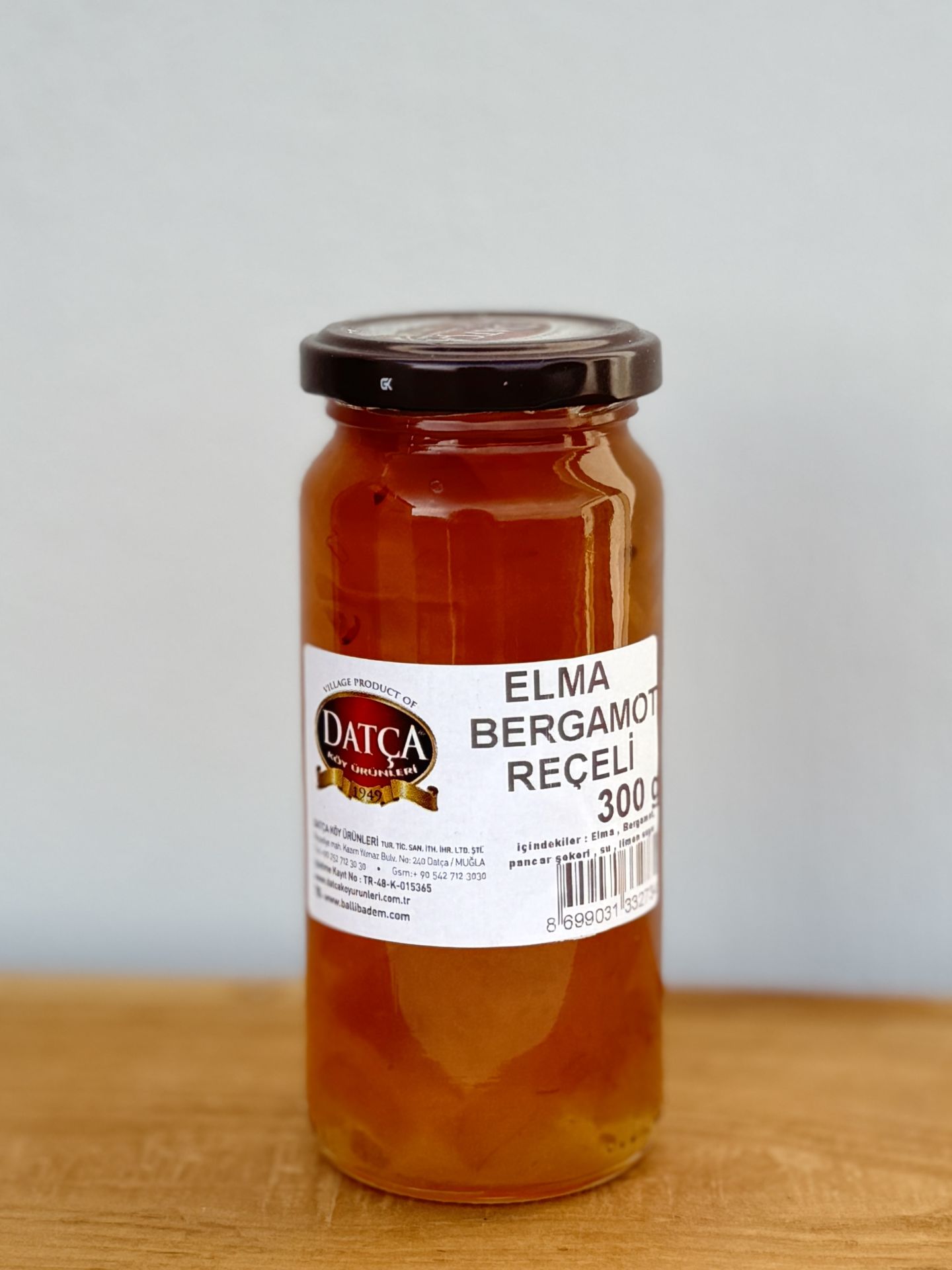 Elma & Bergamot Reçeli 300 Gr