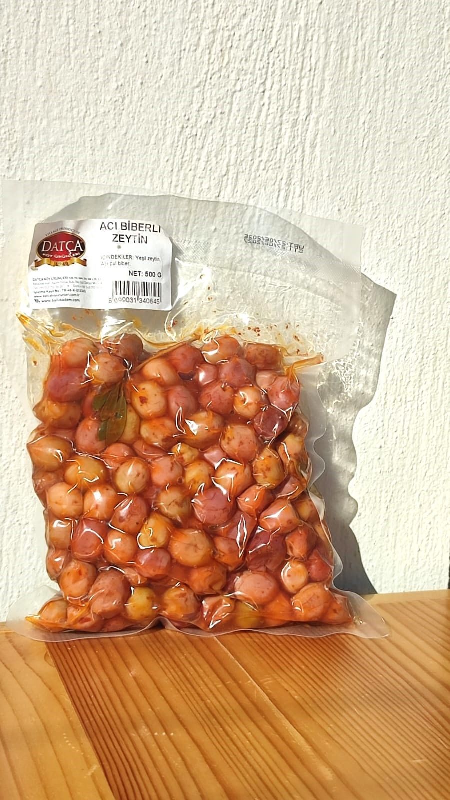 Datça Acı Biberli Zeytin 500 g