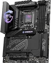 MSI MB MPG Z890 CARBON WIFI SOKET 1851 DDR5 9200MHZ(OC) USB 20Gbps 5xM.2 2xTB4 HDMI DISPLAY 1x5G 1x 2,5 LAN WIFI 7 ATX