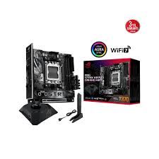 ASUS ROG STRIX X870-I GAMING WIFI AMD X870 AM5 DDR5 8400 HDMI 2xUSB4 2x M2 USB3.2 WiFi 7 + BT AURA RGB 2.5Gbit LAN Mini ITX 10+2+1 Güç Aşamaları, Çift USB4, ROG Strix HIVE II