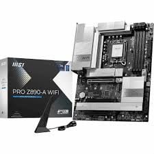 MSI MB PRO Z890-A WIFI SOKET 1851 DDR5 9200MHZ(OC) USB 20Gbps 4xM.2 2xTB4 HDMI 2X DP 5G LAN WIFI 7 ATX