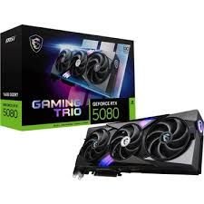 MSI VGA GEFORCE RTX 5080 16G GAMING TRIO OC RTX5080 16GB GDRR7 256 B DX12 PCIE 5.0 X16 (3XDP 1XHDMI)